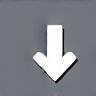 Icon representing a download symbol