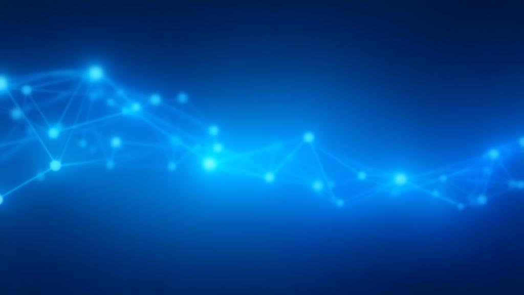 Abstract visual representing streaming media and learning